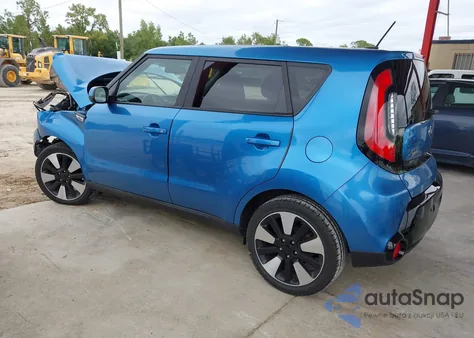 2016 Kia Soul + from USA, damaged, VIN KNDJP3A50G7310856